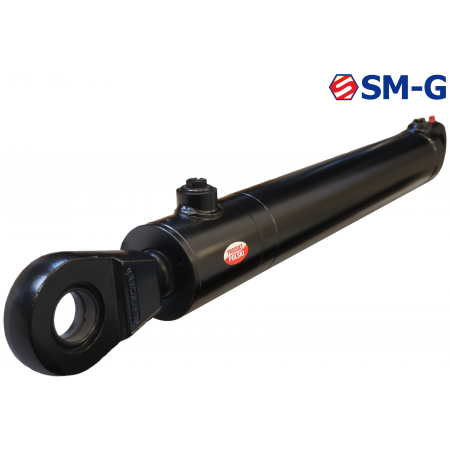 POLSKI SIŁOWNIK HYDRAULICZNY CYLINDER TŁOK SKOK 500 2-ST SKRAW-MET